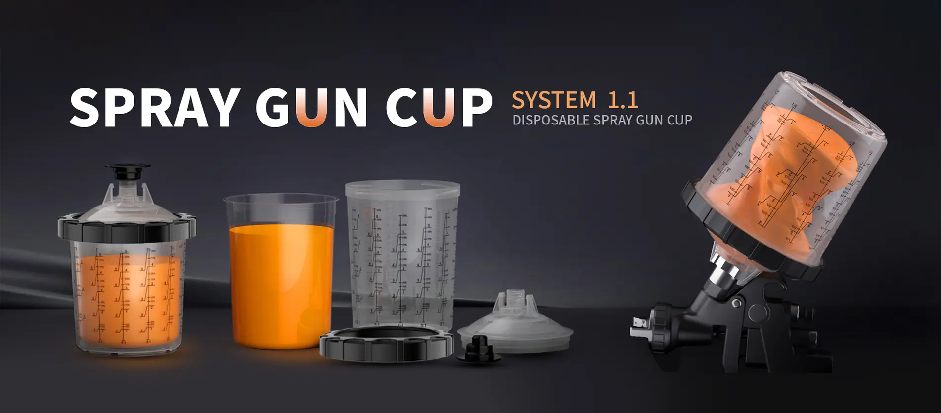 Disposable Paint Cup System 2.0 pabrika