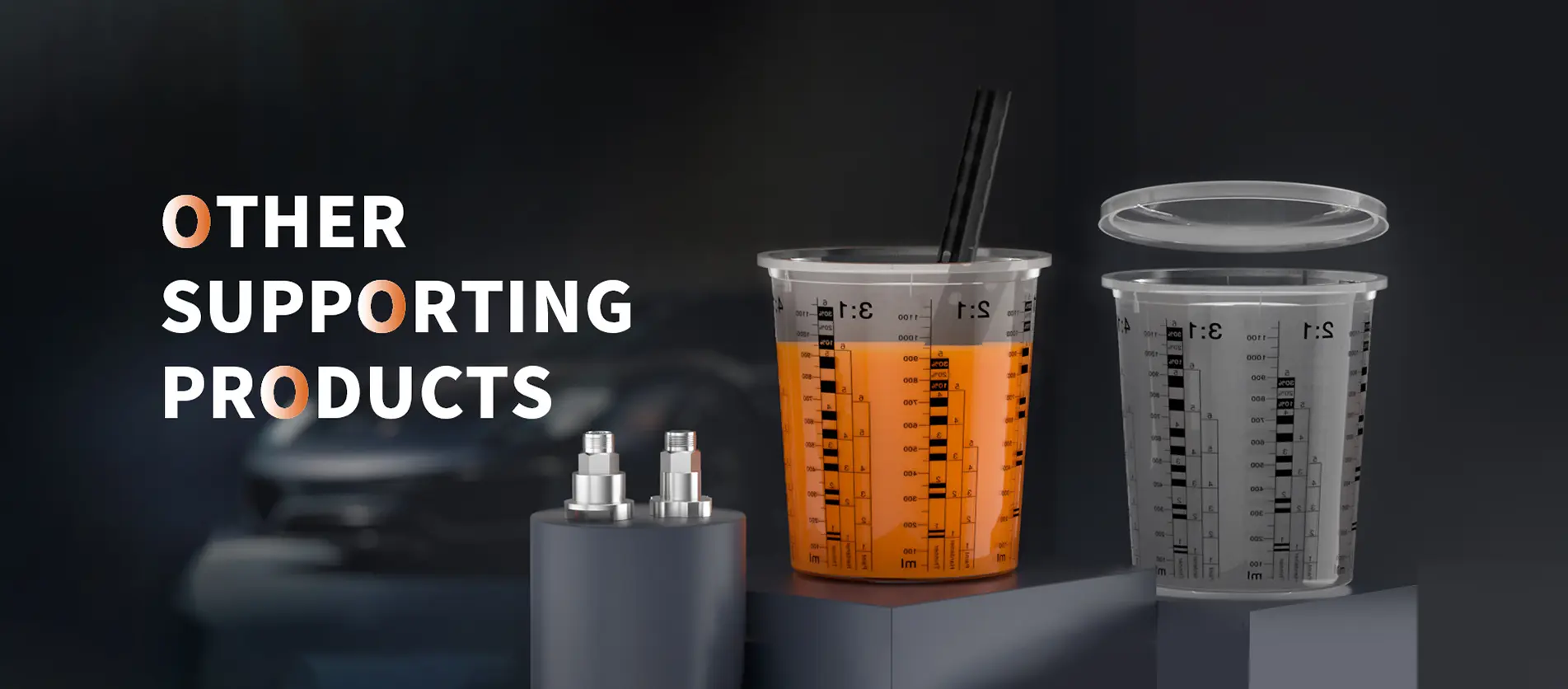 Ayspat na na -customize na disposable paint cup system