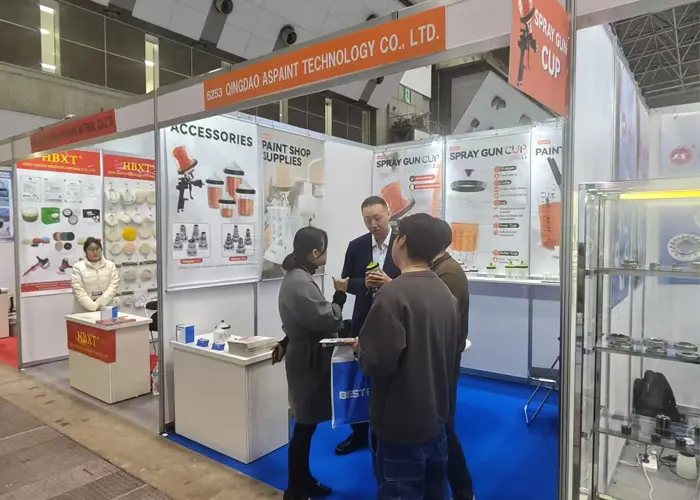 Ang Qingdao Espant Technology Co, Ltd ay nagniningning sa 2025 Tokyo International Auto Parts Show (IAAE) na may spray gun cup.