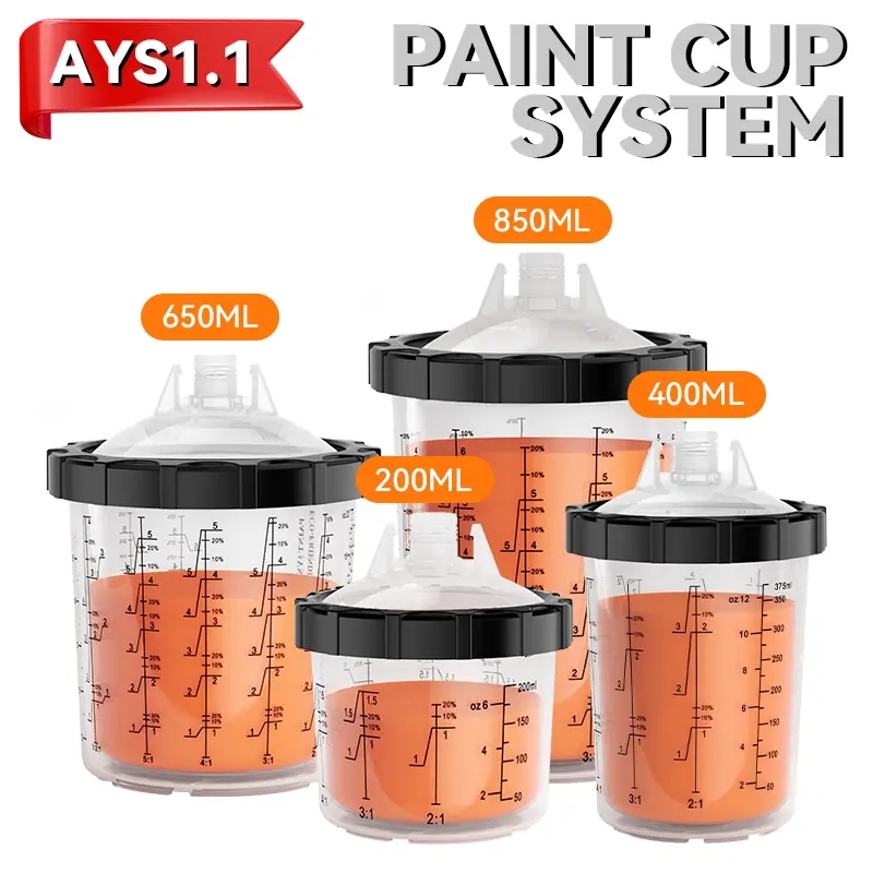 Ano ang mga bentahe ng mga magagamit na tasa ng pintura?