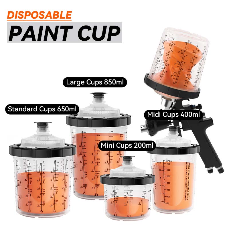 Dramatically bawasan ang oras ng paglilinis at dobleng kahusayan ng spray: Paano natapos ang isang disposable na sistema ng tasa ng pintura sa nasayang na oras ng trabaho?