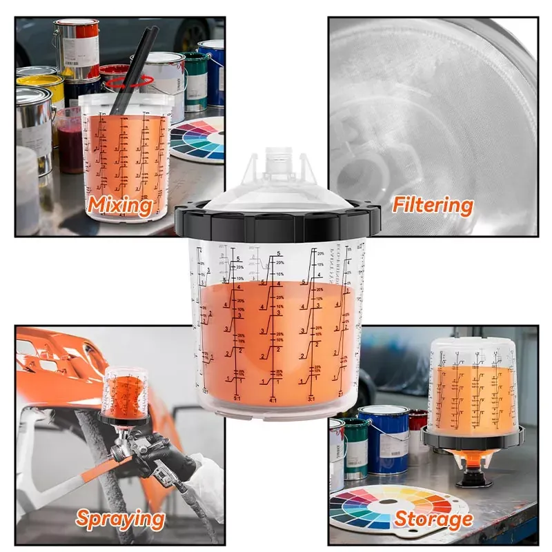 ​Bakit pipiliin ang AYSPAT Disposable spray gun cup?—Goodbye Troublesome Cleaning, A New Choice for Efficient Spraying