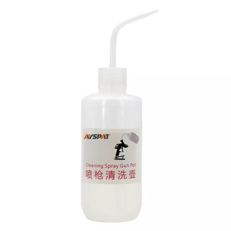 Spray gun cleaning bote